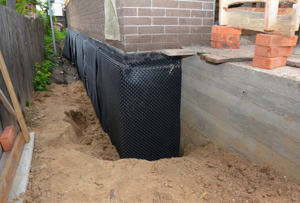Crawl space vapor barrier installation in Twelve Mile, IN